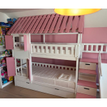 Kinderbed met trap en glijbaan België